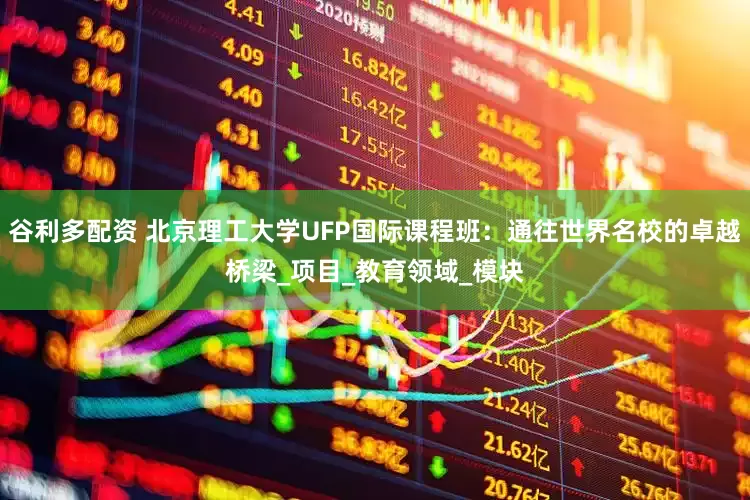 谷利多配资 北京理工大学UFP国际课程班：通往世界名校的卓越桥梁_项目_教育领域_模块